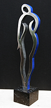Aluminum sculpture