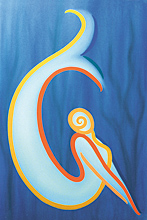 Deep Sea Nymph 100x150cm